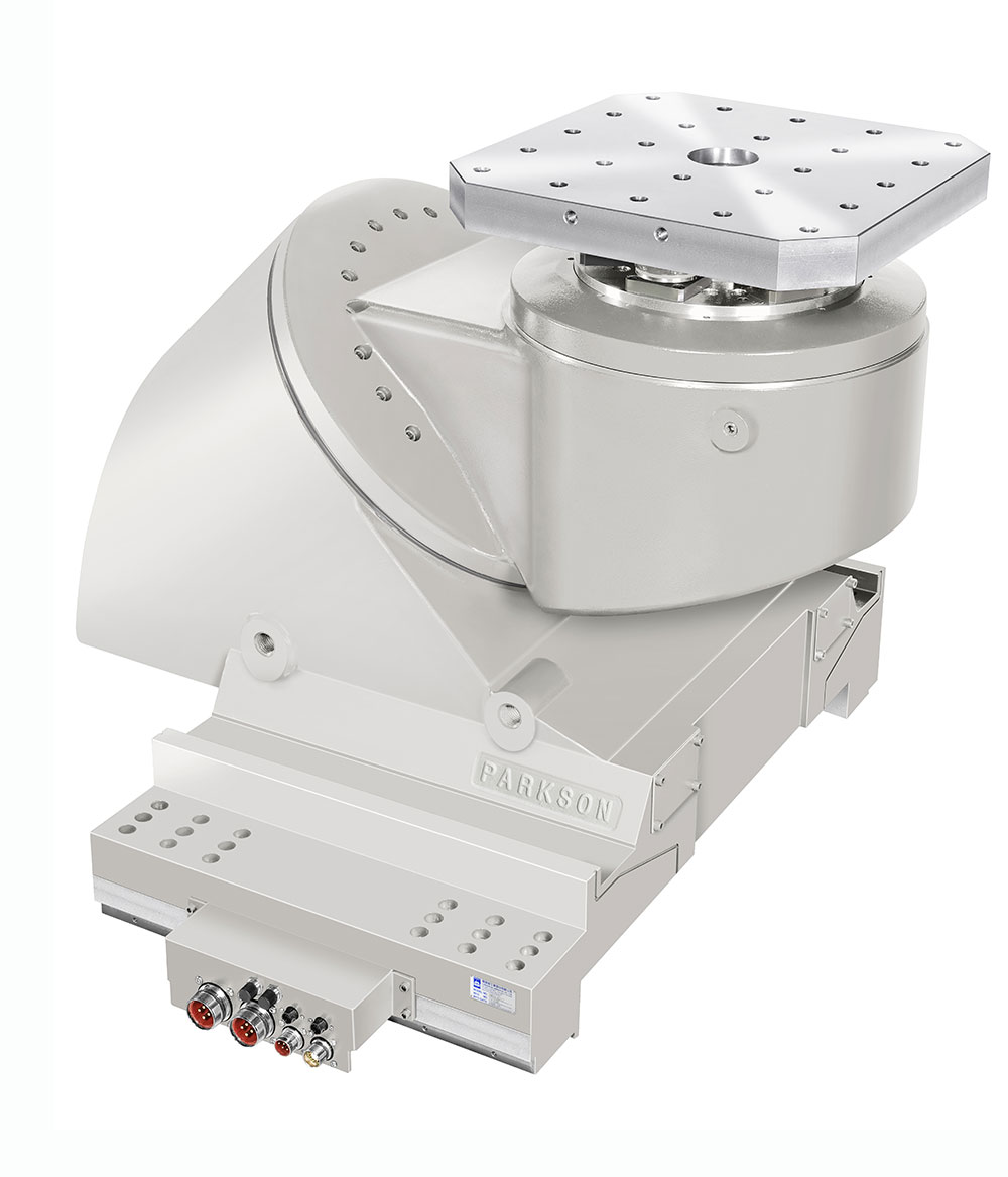 45° Non-Orthogonal Dual-DD Direct-Drive Five-Axis Rotary Table