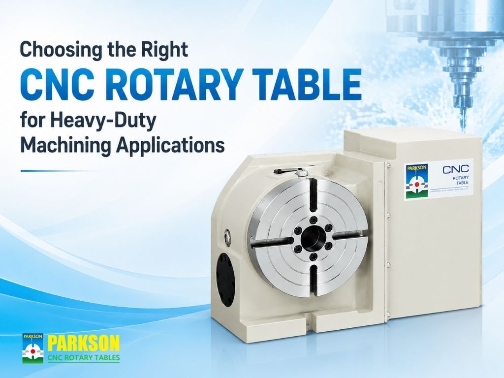 Choosing the Right CNC Rotary Table for Heavy-Duty Machining Applications