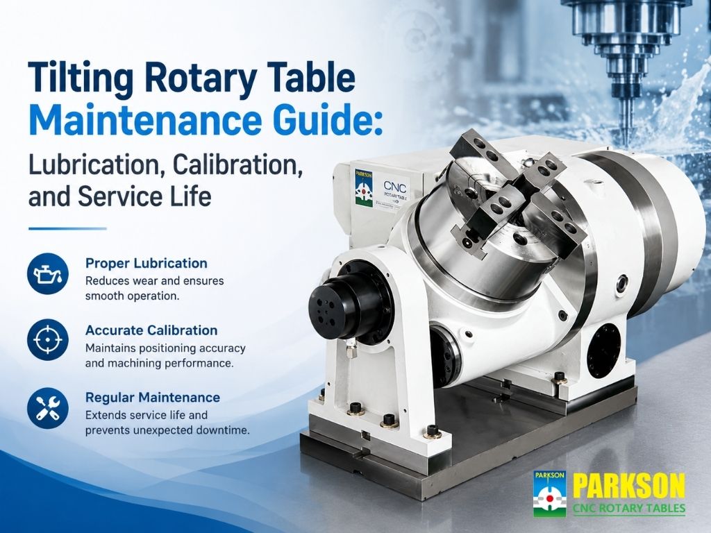 Tilting Rotary Table Maintenance Guide: Lubrication, Calibration, and Service Life