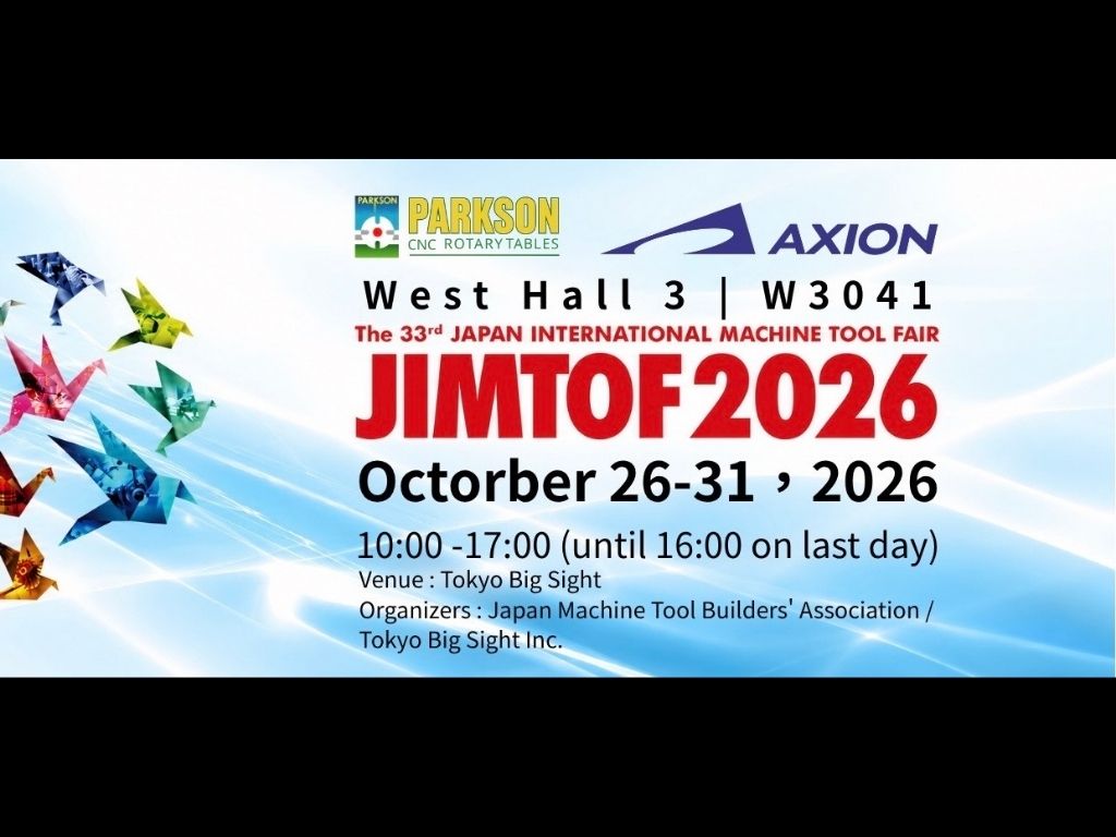 PARKSON 寶嘉誠 × AXION 盛大亮相 JIMTOF 2026！